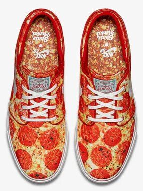 RARE NIKE SB Stefan Janoski Pizza Pepperoni Mens 8.5 US 42 EUR 7.5 UK NEW